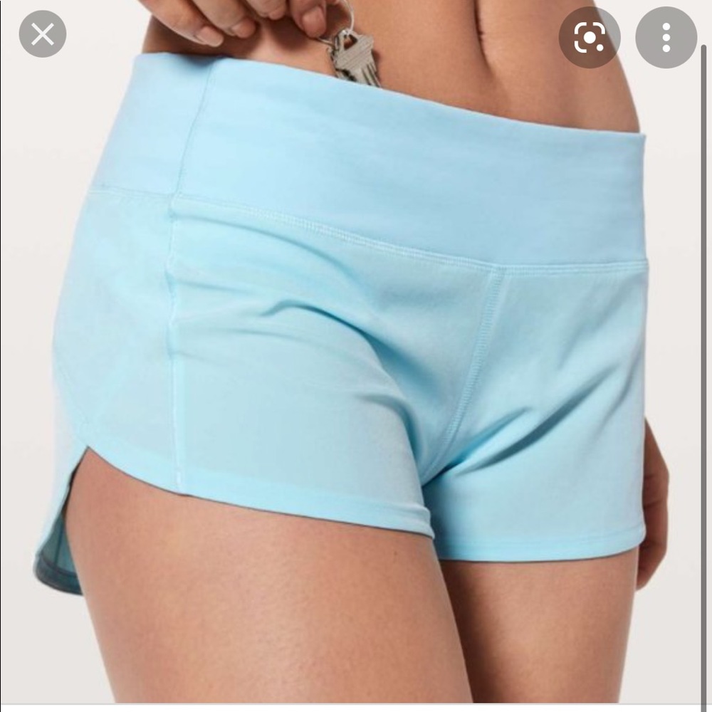 Lululemon Speed Up shorts